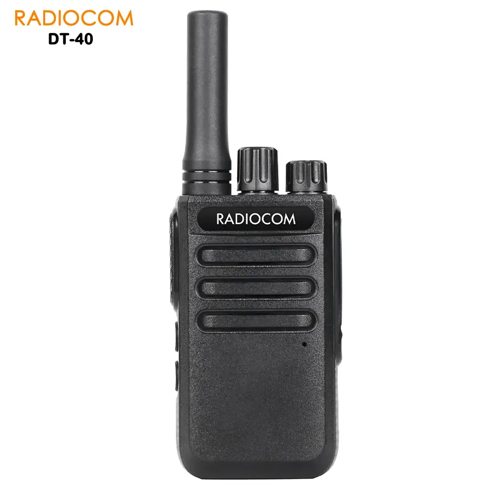Radiocom DT40 Dijital ve Analog Lisanssız DMR PMR446 El Telsizi