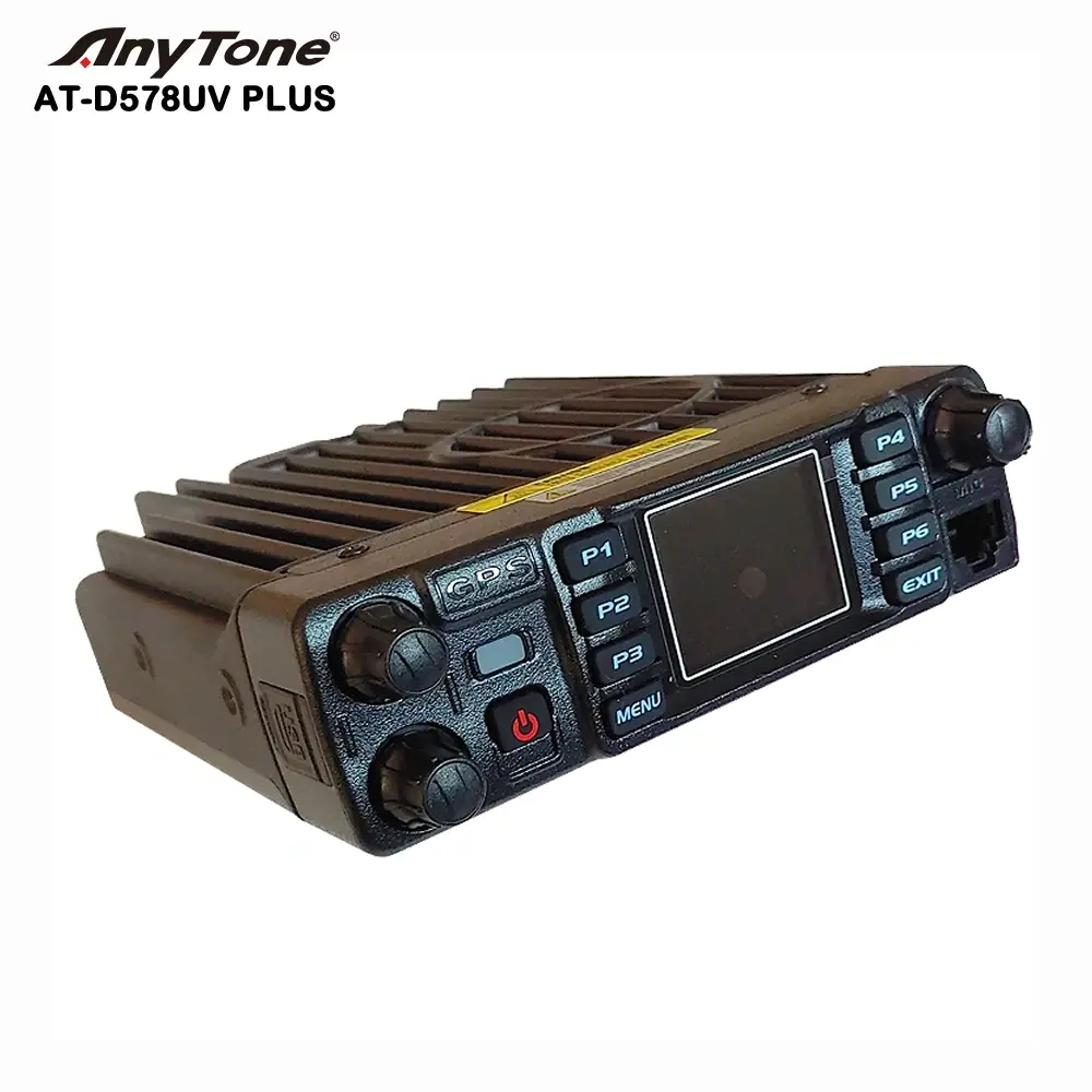 Anytone AT-D578UV Plus Dual Band DMR Araç Telsizi